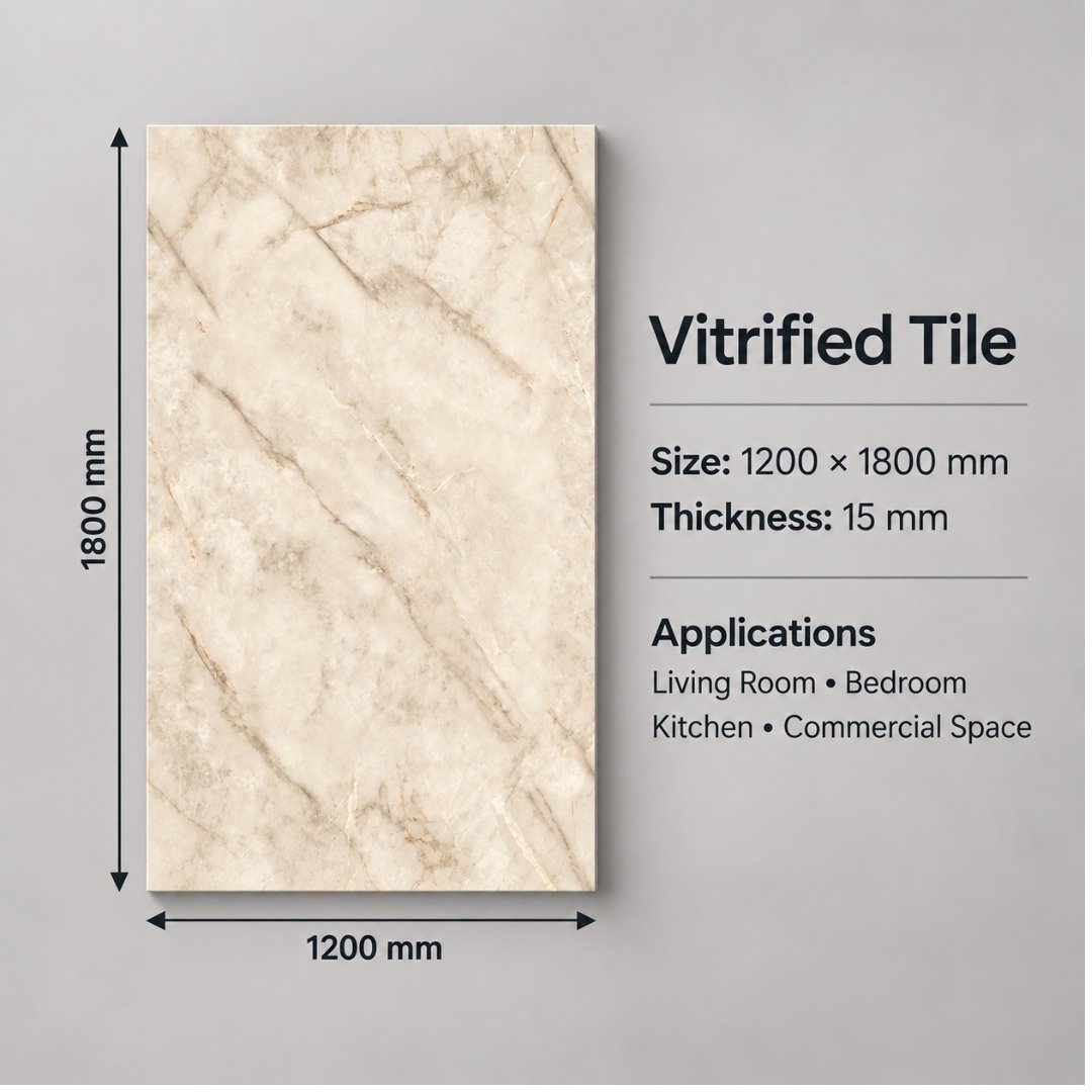 AL Aarezo Natural-Endless Marble & Stone Living Area Tiles - My Home Studio